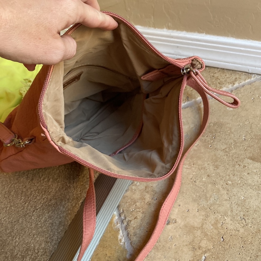 💵3 for $20✅Nine West peach colored handbag purse - Picture 5 of 10